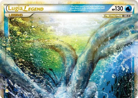 Lugia Legend Top #113/123 Holofoil Pokémon card from HeartGold SoulSilver
