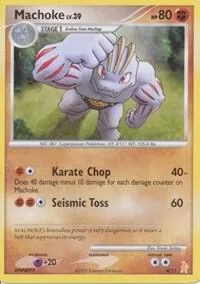 Machoke #4/11 Pokémon card from DP Trainer Kit: Manaphy & Lucario