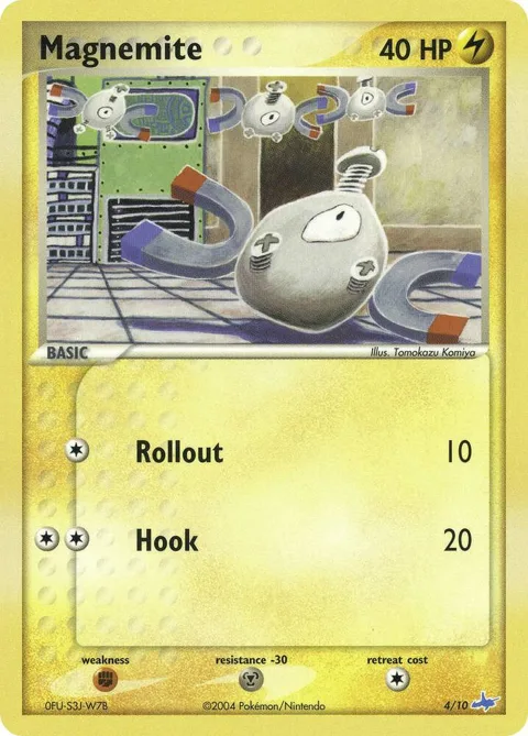 Magnemite #4/10 Pokémon card from EX Trainer Kit 1: Latias & Latios
