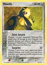 Mawile #23/110 Pokémon card from EX Holon Phantoms