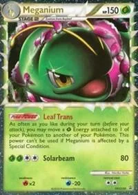 Meganium Prime #HGSS08 Holofoil Pokémon card from HGSS Promos