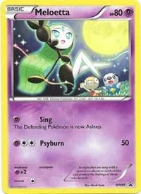 Meloetta #BW68 Pokémon card from Black and White Promos