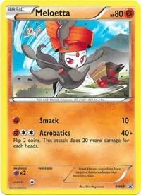 Meloetta #BW69 Pokémon card from Black and White Promos