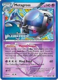 Metagross - BW75 Team Plasma Prerelease #BW75 Holofoil Pokémon card from Black and White Promos