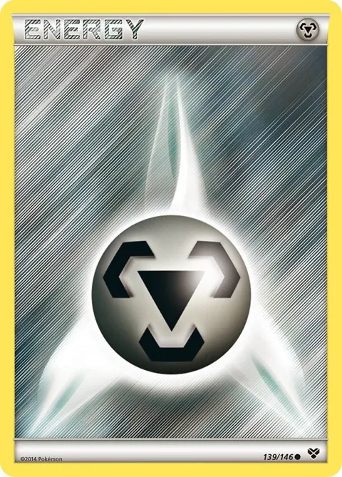 Metal Energy Basic #139/146 Pokémon card from XY Base Set