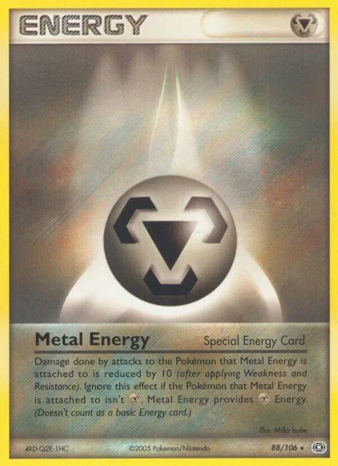Metal Energy Special #88/106 Reverse Holofoil Pokémon card from EX Emerald