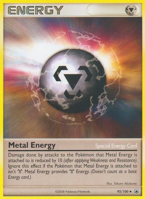 Metal Energy #95/100 Pokémon card from Majestic Dawn