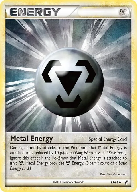 Metal Energy Special #87/95 Reverse Holofoil Pokémon card from Call of Legends