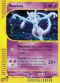 Mewtwo 20 #020/165 Holofoil Pokémon card from Expedition