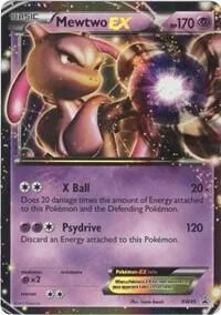 Mewtwo EX #BW45 Holofoil Pokémon card from Black and White Promos
