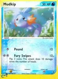 Mudkip - 010 e-League #010 Reverse Holofoil Pokémon card from Nintendo Promos