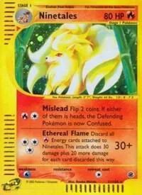 Ninetales 21 #021/165 Reverse Holofoil Pokémon card from Expedition