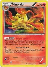 Ninetales #BW66 Holofoil Pokémon card from Black and White Promos