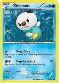 Oshawott #BW08 Holofoil Pokémon card from Black and White Promos