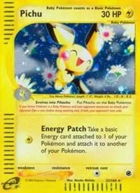 Pichu 22 #022/165 Holofoil Pokémon card from Expedition