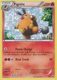 Pignite - 4/12 #004/012 Holofoil Pokémon card from McDonald's Promos 2012
