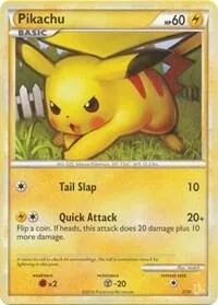 Pikachu #16 #16/30 Pokémon card from HGSS Trainer Kit: Gyarados & Raichu