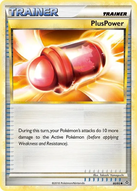 PlusPower #80/95 Pokémon card from Unleashed