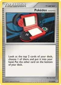 Pokedex HANDY910is #111/130 Pokémon card from Diamond and Pearl