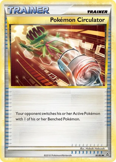 Pokemon Circulator #81/95 Pokémon card from Unleashed