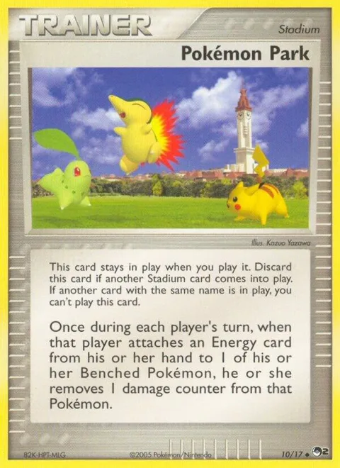 Pokemon Park #010/017 Pokémon card from POP Series 2