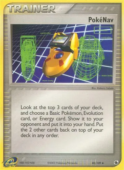 Pokenav #88/109 Pokémon card from EX Ruby and Sapphire