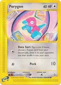 Porygon 103b #103b/147 Pokémon card from Aquapolis