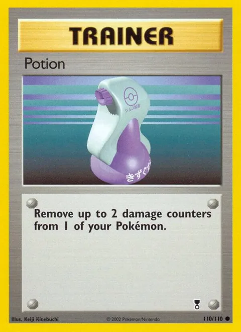 Potion #110/110 Reverse Holofoil Pokémon card from Legendary Collection