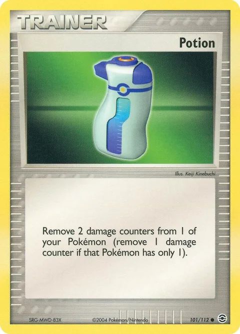 Potion #101/112 Pokémon card from EX FireRed & LeafGreen