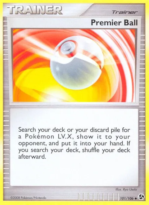 Premier Ball #101/106 Pokémon card from Great Encounters
