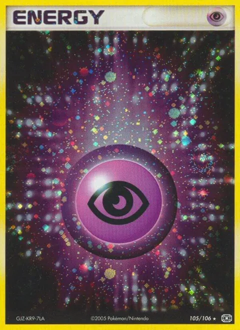 Psychic Energy #105/106 Pokémon card from EX Emerald