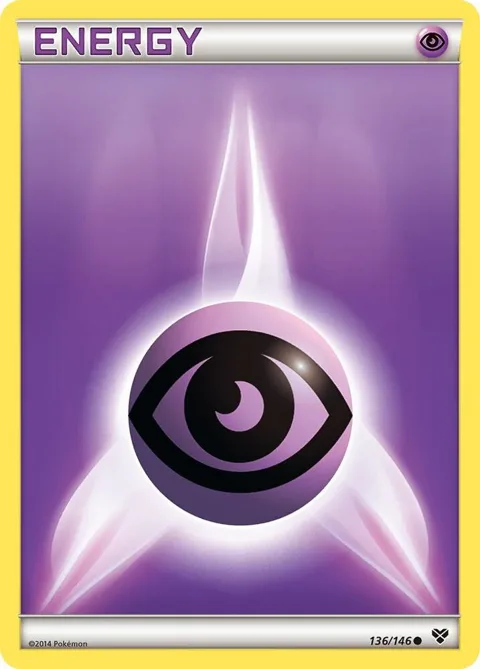 Psychic Energy #136/146 Pokémon card from XY Base Set