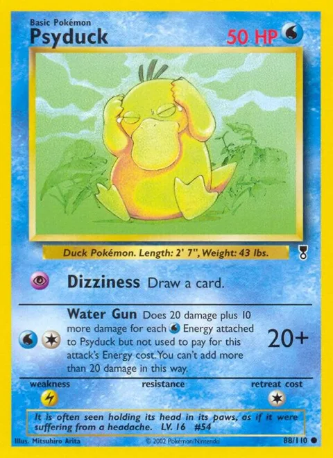 Psyduck #088/110 Pokémon card from Legendary Collection