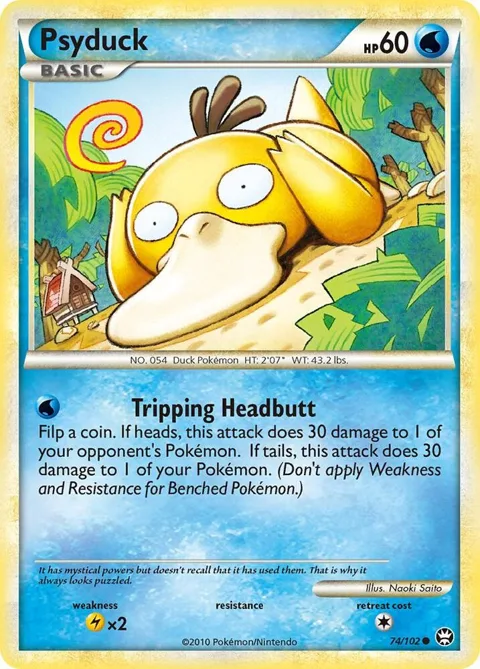 Psyduck #74/102 Pokémon card from Triumphant