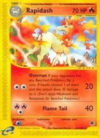 Rapidash 62 #062/165 Pokémon card from Expedition