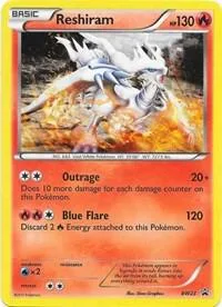 Reshiram #BW23 Holofoil Pokémon card from Black and White Promos