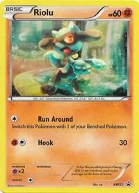 Riolu - BW33 Cosmos Holo #BW33 Holofoil Pokémon card from Black and White Promos