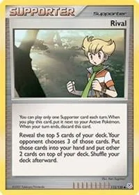 Rival #113/130 Pokémon card from Diamond and Pearl
