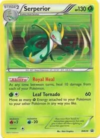 Serperior #BW20 Holofoil Pokémon card from Black and White Promos