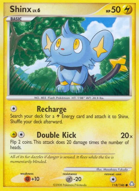 Shinx #118/146 Pokémon card from Legends Awakened