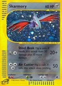 Skarmory 27 #027/165 Reverse Holofoil Pokémon card from Expedition