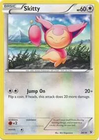 Skitty #28/39 Pokémon card from Kalos Starter Set