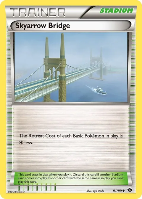Skyarrow Bridge #91/99 Pokémon card from Next Destinies