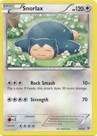 Snorlax #26/39 Pokémon card from Kalos Starter Set