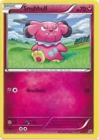 Snubbull #22/39 Pokémon card from Kalos Starter Set