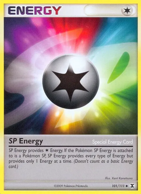 SP Energy #101/111 Pokémon card from Rising Rivals