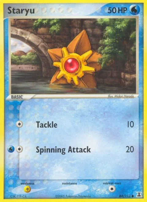 Staryu - 084/113 #84/113 Pokémon card from EX Delta Species