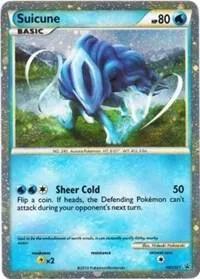 Suicune #HGSS21 Holofoil Pokémon card from HGSS Promos