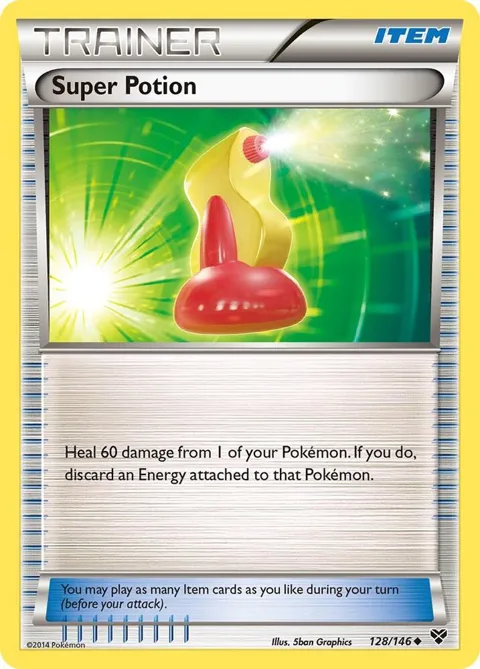 Super Potion #128/146 Pokémon card from XY Base Set