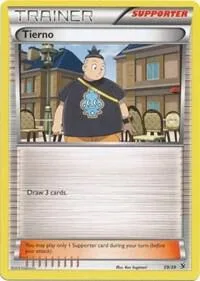 Tierno #39/39 Pokémon card from Kalos Starter Set
